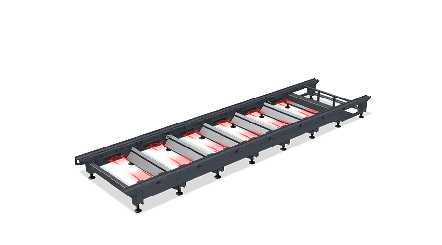 Integral welded structure machine tool