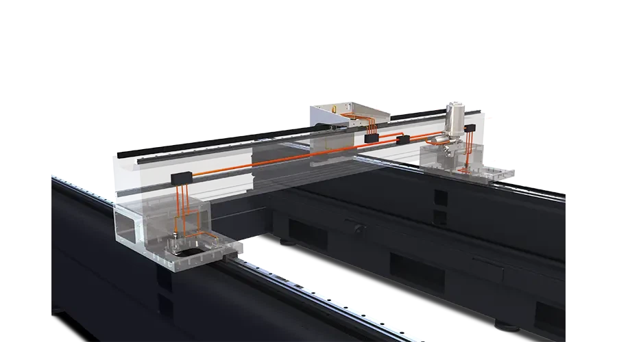 High strength aluminum alloy beam
